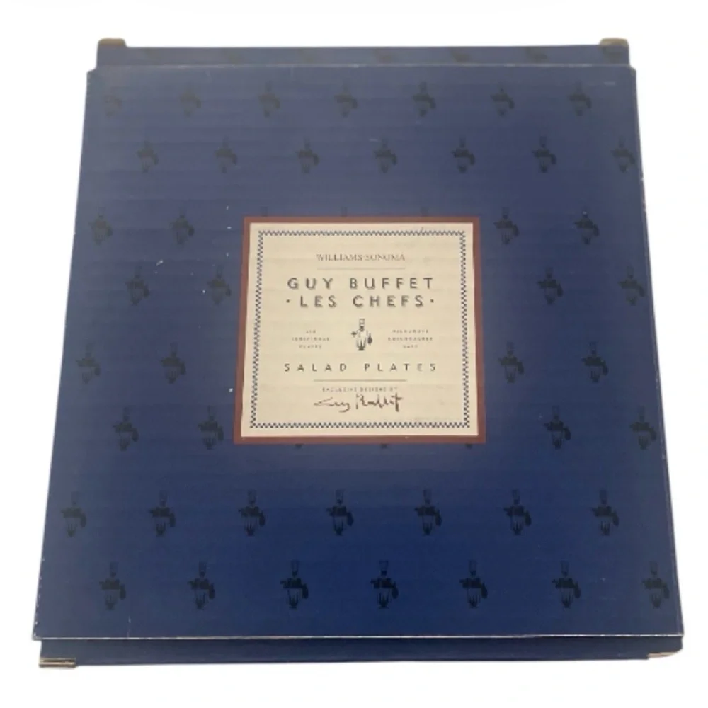 Williams Sonoma Salad Plates - Set of 6 Boxed (Only 5 Included) - Made in Japan